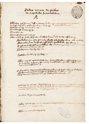 Res Praemonstratenses, T. II : Capitula generalia, ab 1432 ad 1660